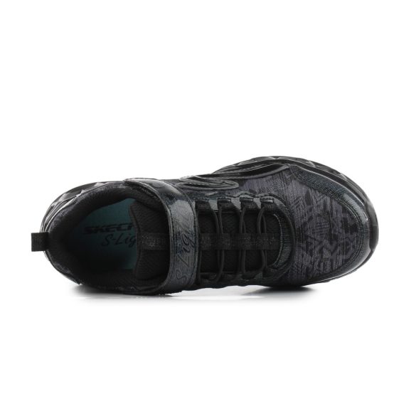 27-33 lány ledes sportcipő Skechers Heart Lights Black