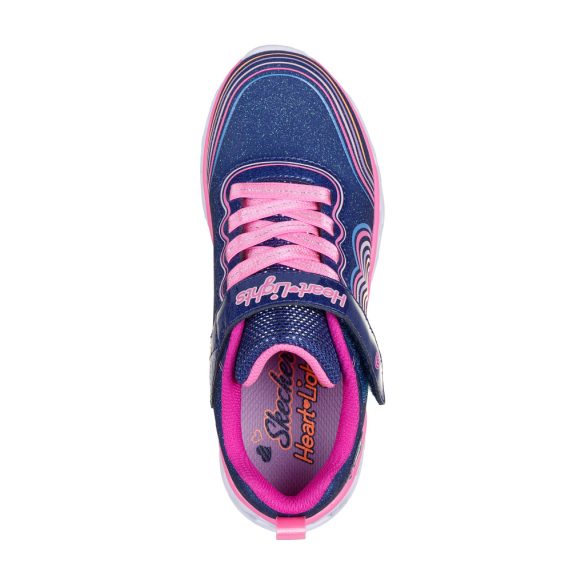 27-32 lány ledes sportcipő Skechers Heart Lights  Retro Hearts