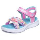 27-37 lány szandál Skechers Jumpsters Sandal - Tie Dye Bffs