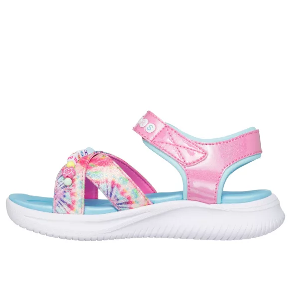 27-37 lány szandál Skechers Jumpsters Sandal - Tie Dye Bffs