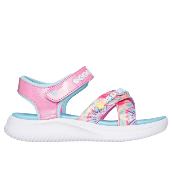 27-37 lány szandál Skechers Jumpsters Sandal - Tie Dye Bffs
