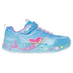   27-33 lány ledes sportcipő Skechers S-Lights Mermaid Dreams