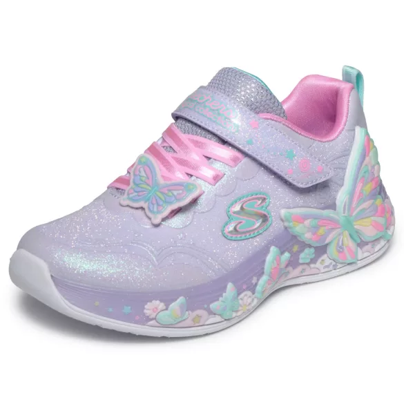 27-33 lány sportcipő Skechers S-Lights Butterfly Bliss