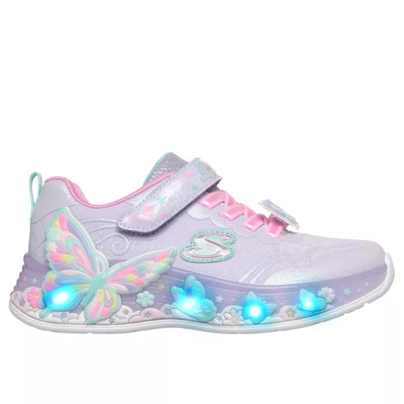 27-33 lány sportcipő Skechers S-Lights Butterfly Bliss