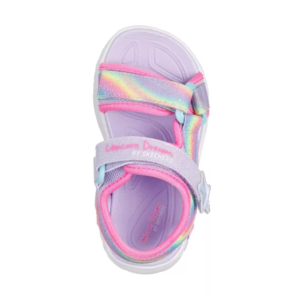 21-26 lány ledes szandál Skechers Unicorn Dreams