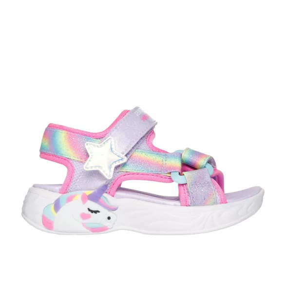 21-26 lány ledes szandál Skechers Unicorn Dreams