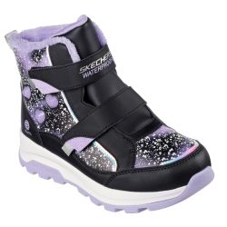   27-33 lány bélelt villogó bakancs/hótaposó Skechers Storm Blazer LED