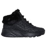 31-40 lány bélelt Skechers Uno Lite Cozy Leopard B