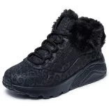 31-40 lány bélelt Skechers Uno Lite Cozy Leopard B