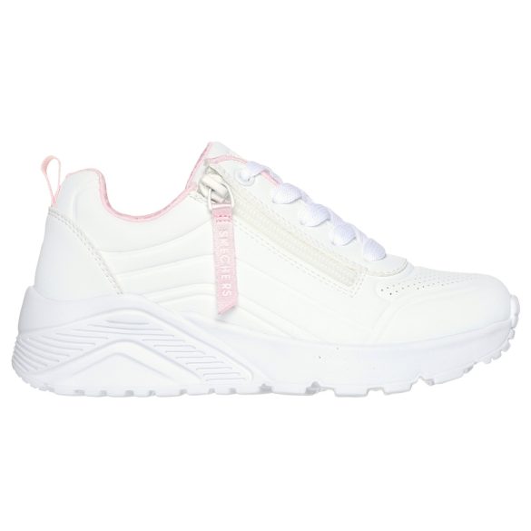 27-33 lány cipő Skechers Uno Lite Easy Zip White