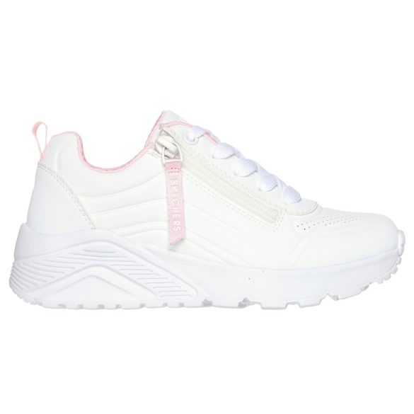 34-39 lány cipő Skechers Uno Lite Easy Zip White
