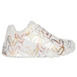 34-40 lány cipő Skechers Uno Lite Metallic Nat