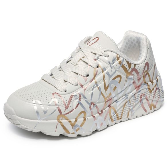 34-40 lány cipő Skechers Uno Lite Metallic Nat