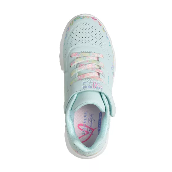 27-33 lány cipő Skechers Uno Heart Craze