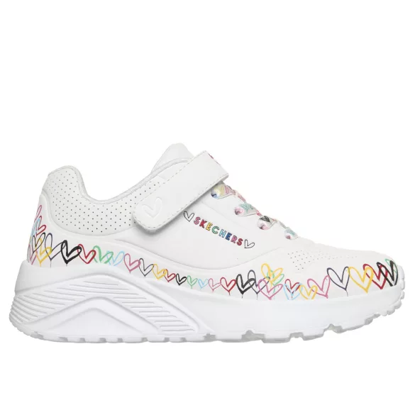 31-36 lány cipő Skechers Uno Lite Heart Craze