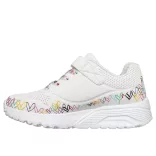 31-36 lány cipő Skechers Uno Lite Heart Craze