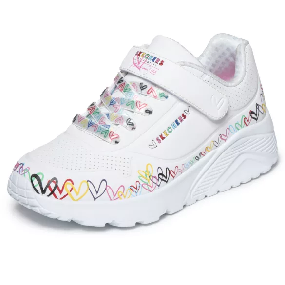 31-36 lány cipő Skechers Uno Lite Heart Craze