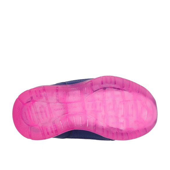 21-28 lány bélelt villogó bakancs Skechers Illumi-Brights LED