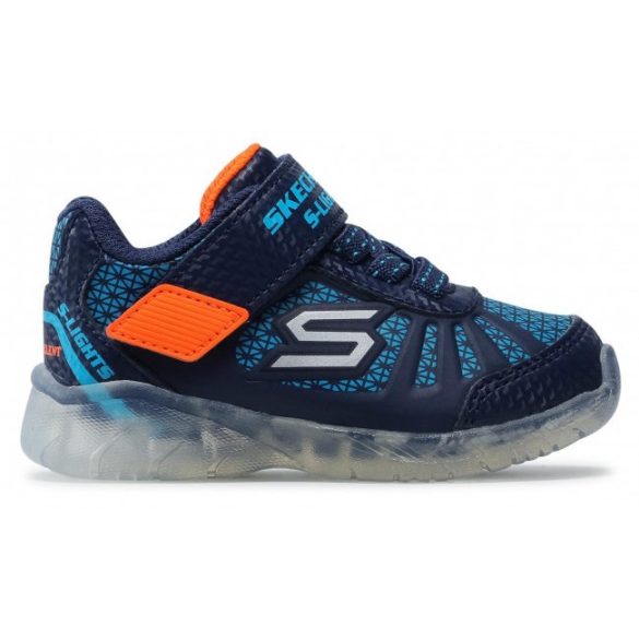 21-26 fiú ledes sportcipő Skechers S-Lights Illumi Brights