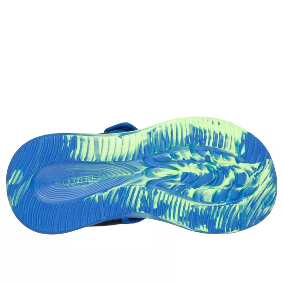 27-37 fiú ledes szandál Skechers S-Lights: Sola Glow Sandal - Fusion Brights