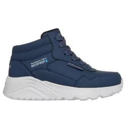 31-39 fiú bélelt vízálló Skechers Uno Lite Aqua NVY