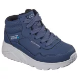 31-39 fiú bélelt vízálló Skechers Uno Lite Aqua NVY