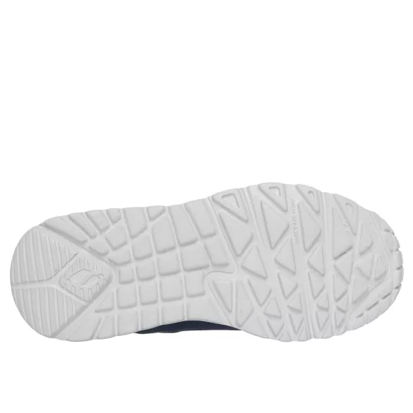 31-39 fiú bélelt vízálló Skechers Uno Lite Aqua NVY