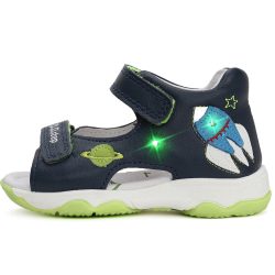 20-25 fiú ledes szandál D.D.step G064-51816-LED