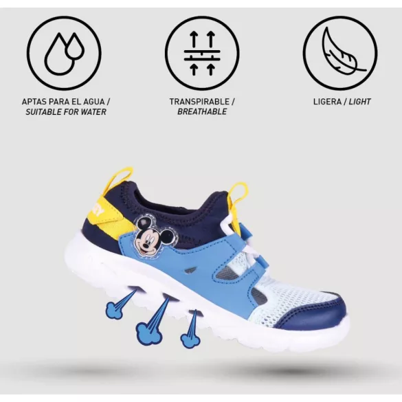 Disney Mickey Blue nyári sportcipő 25