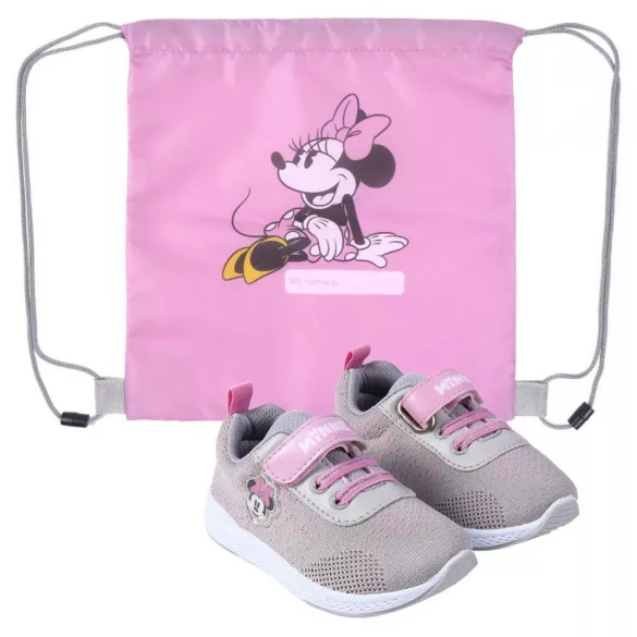Disney Minnie Sitting utcai cipő tornazsákkal 27