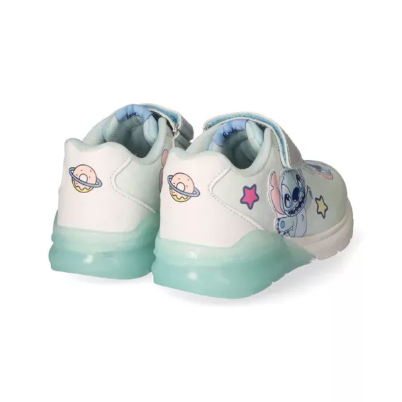 Disney Lilo és Stitch, A csillagkutya Happy Alien LED villogó, világító utcai cipő 25