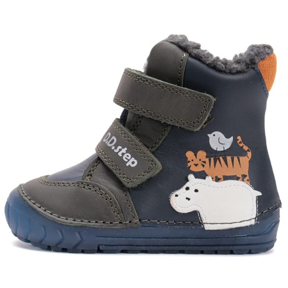 19-24 fiú bélelt bakancs D.D.step W029-52287A