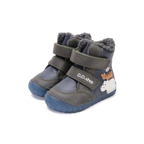 19-24 fiú bélelt bakancs D.D.step W029-52287A